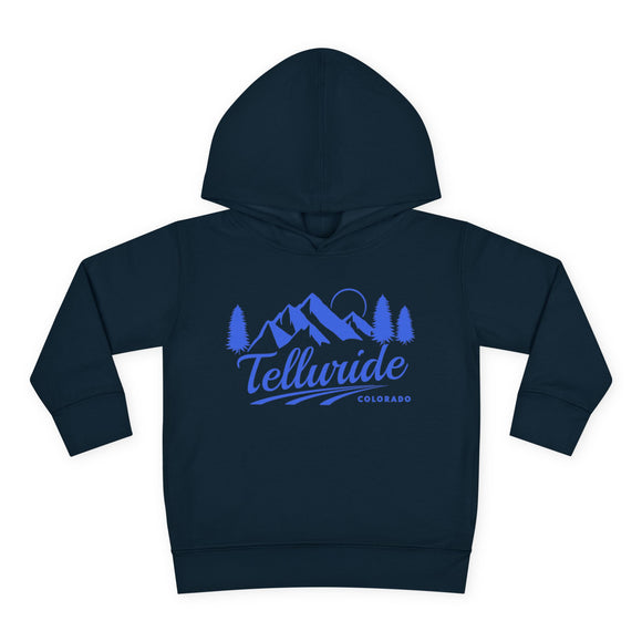 Telluride, Colorado Toddler Hoodie - Unisex Mountain Telluride Pullover Sweatshirt, Kids Hooded Jumper, Colorado Souvenir