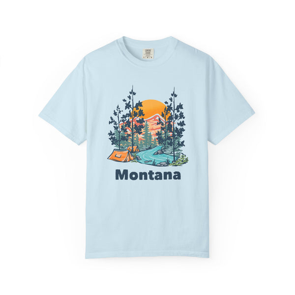 Montana Graphic Tee, Comfort Colors Retro Unisex T shirt