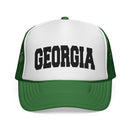 Georgia Retro Collegiate Style Trucker Hat-3