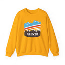 Denver, Colorado Sweatshirt - Unisex Retro Crewneck Denver Sweatshirt-5