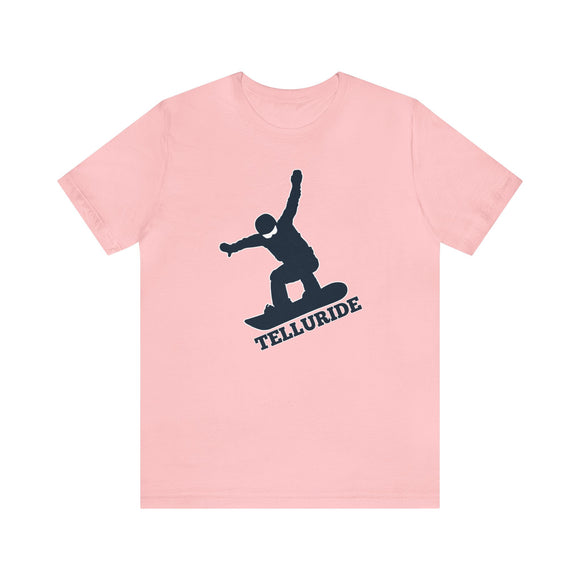 Telluride, Colorado T-Shirt - Snowboard Unisex Telluride Shirt