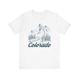 Colorado Graphic Tee - Mountain Illustration Colorado T Shirt