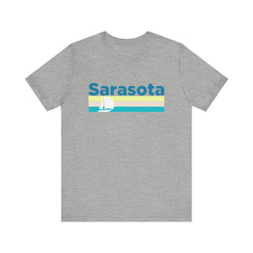 Sarasota, Florida T Shirt - Sailboat Graphic Tee - 0