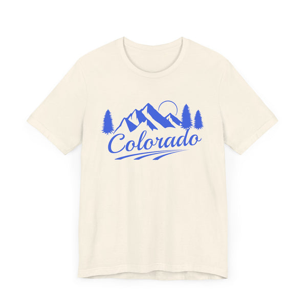 Colorado T-Shirt Retro - Adult Unisex Mountain Colorado T Shirt
