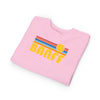 Banff, Canada Toddler Sweatshirt - Retro Sun Banff Toddler Crewneck Sweatshirt