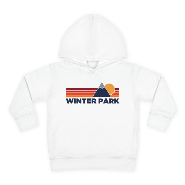 Winter Park, Colorado Toddler Hoodie - Unisex Mountain Winter Park Pullover Sweatshirt, Kids Hooded Jumper, Colorado Souvenir