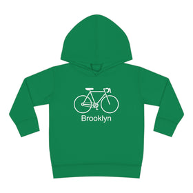 Brooklyn, New York Toddler Hoodie - Bike