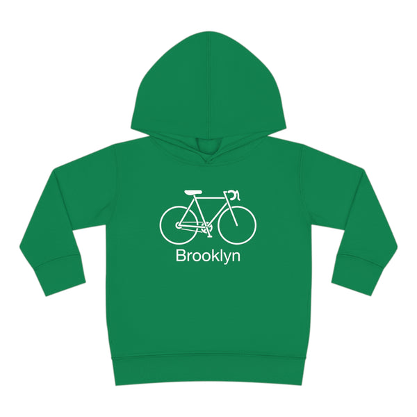 Brooklyn, New York Toddler Hoodie - Bike