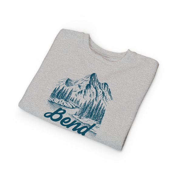 Bend, Oregon Toddler Sweatshirt - Bend Toddler Crewneck Sweatshirt