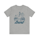 Bend, Oregon Graphic Tee - Mountain Illustration Bend T Shirt-5