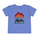 Telluride, Colorado Toddler T-Shirt - Retro Palm Tree Toddler Telluride Shirt-3