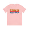 Denver, Colorado Shirt - Mountain Sunset Unisex Denver T-Shirt