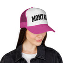 Montana Retro Collegiate Style Trucker Hat-28