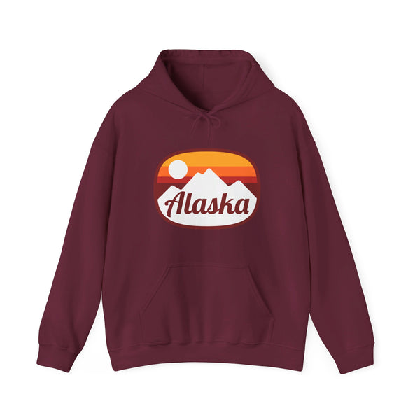 Alaska Hoodie - Retro Ombre Unisex Alaska Hoodie Sweatshirt