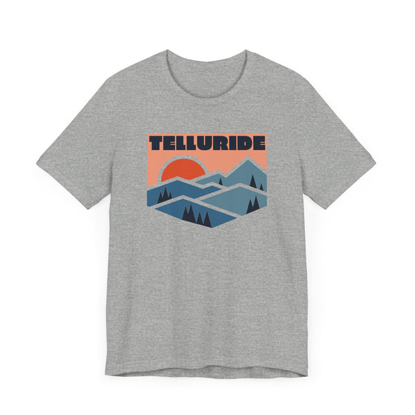 Telluride, Colorado T Shirt - Retro Graphic Tee