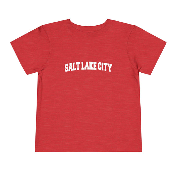 Salt Lake City, Utah Toddler Graphic Tee - Kids Salt Lake City Vacation T-Shirt