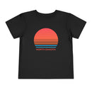 North Dakota Toddler T-Shirt - Retro 80s Unisex Toddler North Dakota Shirt-4