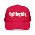Kids California Foam Trucker Hat - Youth Snapback Cap