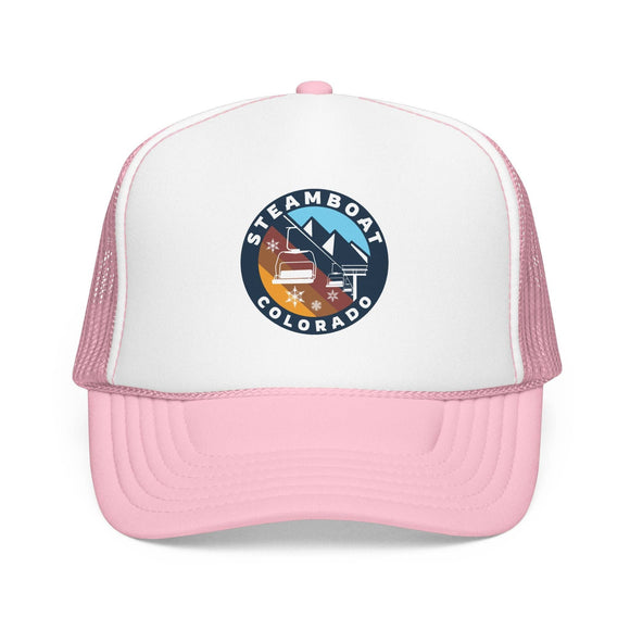 Kids Steamboat, Colorado Retro Ski Lift Mountain Foam Trucke