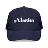 Kids Alaska Trucker Hat - Youth Snapback Cap on white background