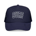 Kids Surf Trucker Hat - Youth Snapback Cap on white background