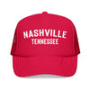 Kids Nashville, Tennessee Trucker Hat - Youth Snapback Cap
