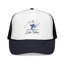 Kids Lake Tahoe, California Snow Ski Trucker Hat - Youth Cap