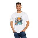 Utah Graphic Tee, Comfort Colors Retro Unisex T shirt-8