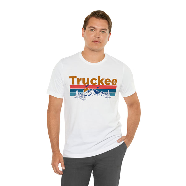 Truckee, California Shirt - Mountain Sunset Unisex Truckee T-Shirt