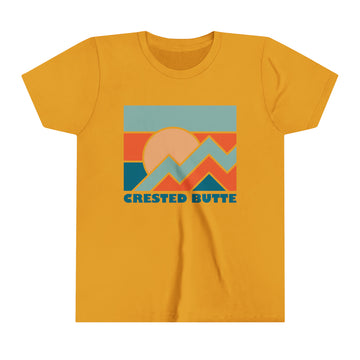 Crested Butte, Colorado Youth T-Shirt - Kids Crested Butte Shirt - 0