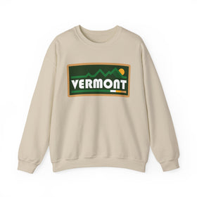 Vermont Sweatshirt - Mountain Graphic Crewneck
