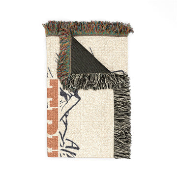 Truckee, California Ski Town Throw Blanket | Mountain Woven Blanket - 0