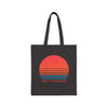 New Hampshire Cotton Canvas New Hampshire Tote Bag - Retro 80s
