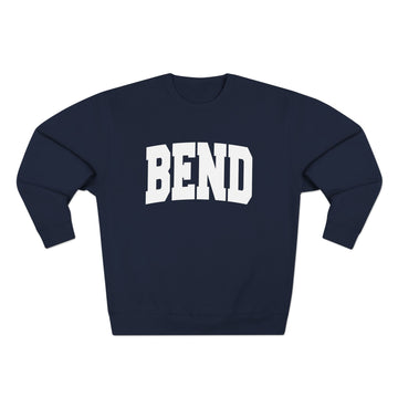 Buy navy Premium Bend, Oregon Retro Graphic Sweatshirt