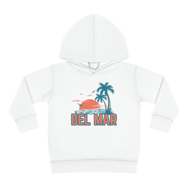 Del Mar, California Toddler Hoodie - Unisex Del Mar Toddler Sweatshirt