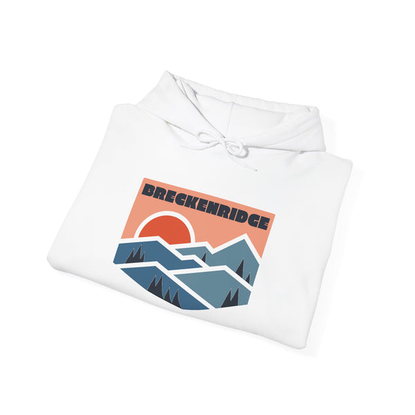 Breckenridge, Colorado Hoodie - Unisex Mountain Breckenridge Hoodie Graphic Sweatshirt