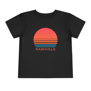 Buy black Nashville, Tennessee Toddler T-Shirt - Retro 80s Toddler Nashville Shirt