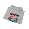 Denver, Colorado Hoodie - Unisex Mountain Denver Hoodie Graphic Sweatshirt