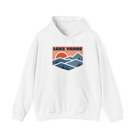 Lake Tahoe, California Hoodie - Unisex Mountain Lake Tahoe Hoodie Graphic Sweatshirt