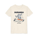 Durango, Colorado Yeti Snowboard Youth Tee - Kids Skiing Shirt-1