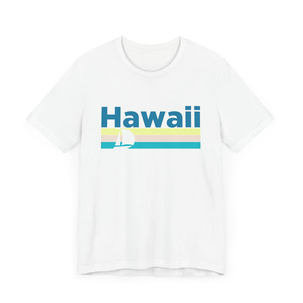 Hawaii T Shirt - Sailboat Graphic Hawaii Tee