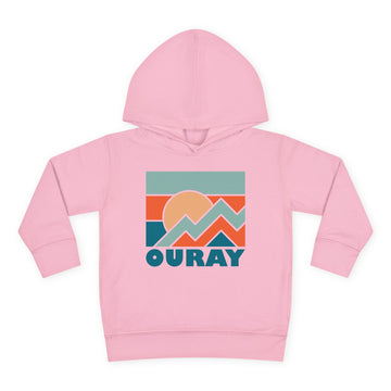 Buy pink Ouray, Colorado Toddler Hoodie - Unisex Ouray Toddler Sweatshirt