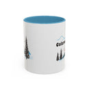 Colorado Retro Snow Skiing Mountain 11 oz Mug, Ski Lodge Decor Coffee Cup, Mountain Gondola Lover Gift, Retro Skiing Mug-5