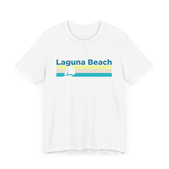 Laguna Beach, California T Shirt - Sailboat Graphic Tee