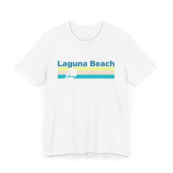 Laguna Beach, California T Shirt - Sailboat Graphic Tee
