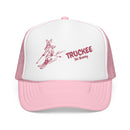 Truckee, California Ski Bunny Foam Trucker Hat-6