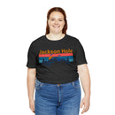 Jackson Hole, Wyoming Shirt - Mountain Sunset Unisex Jackson Hole T-Shirt-14