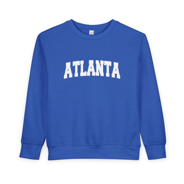 Atlanta, Georgia Toddler Sweatshirt - Atlanta Toddler Crewneck Sweatshirt - 0