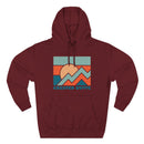 Crested Butte, Colorado Hoodie - Retro Mountain Unisex Sweatshirt-1