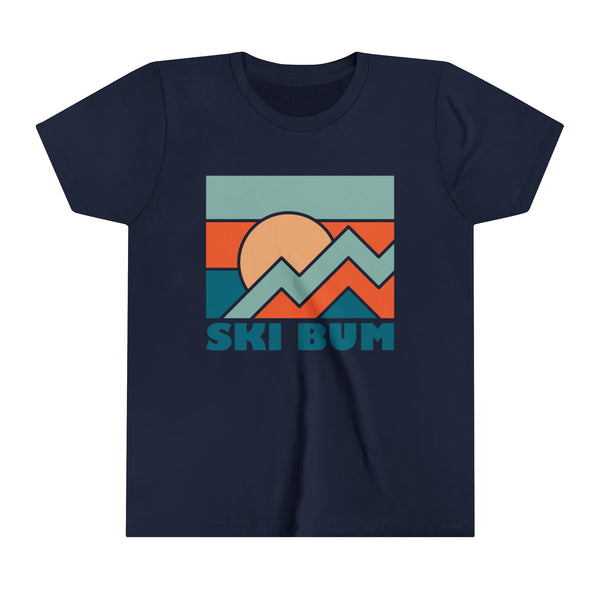 Ski Bum Youth T-Shirt - Unisex Kids Ski Bum Shirt